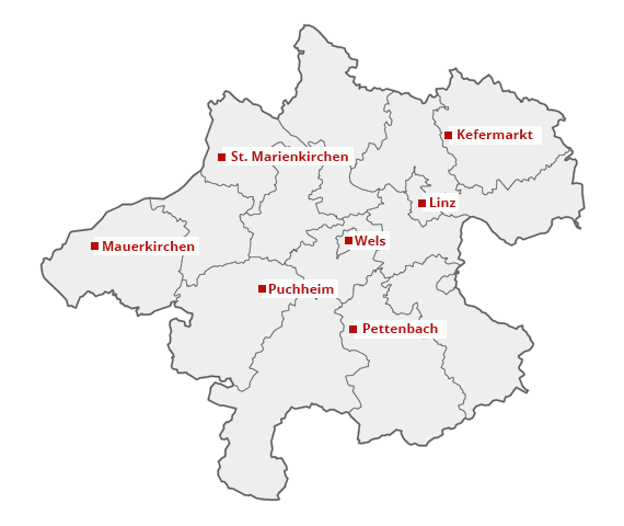 GSF Stützpunkte Oberösterreich