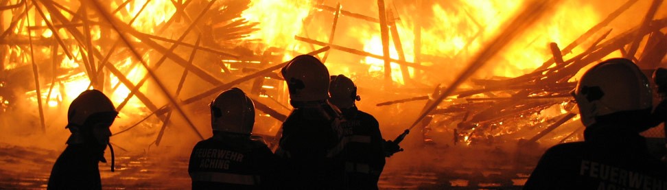 Brandeinsatz Feuerwehr Mauerkirchen